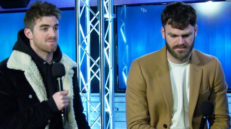 The Chainsmokers on the "Sick" Song They Wrote With Blink-182