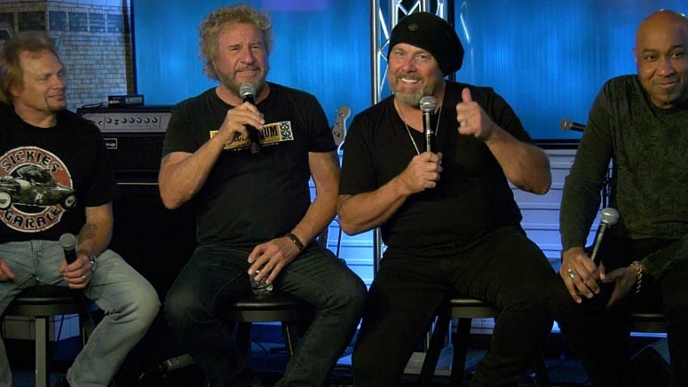 Sammy Hagar on Playing Red Rocks and How He Got the Name "The Red Rocker"