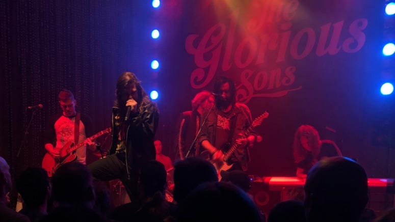 On Tour: The Stage Can Barely Contain The Glorious Sons