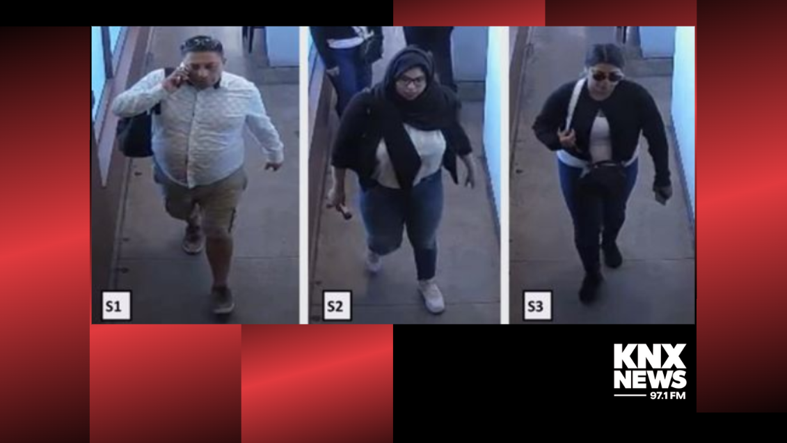 Deputies seeking 3 people in purse theft in Westlake Village