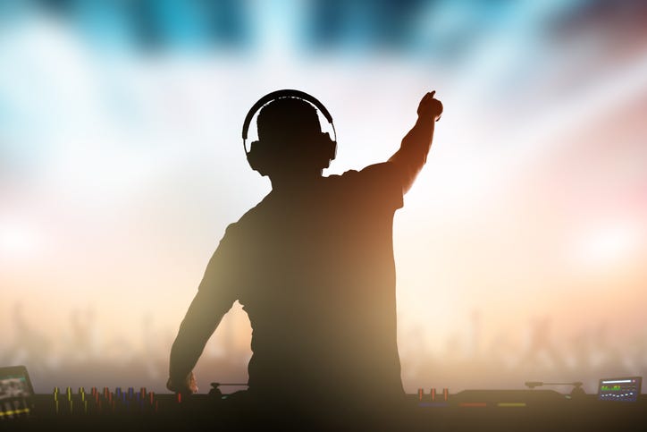 DJ At A Party