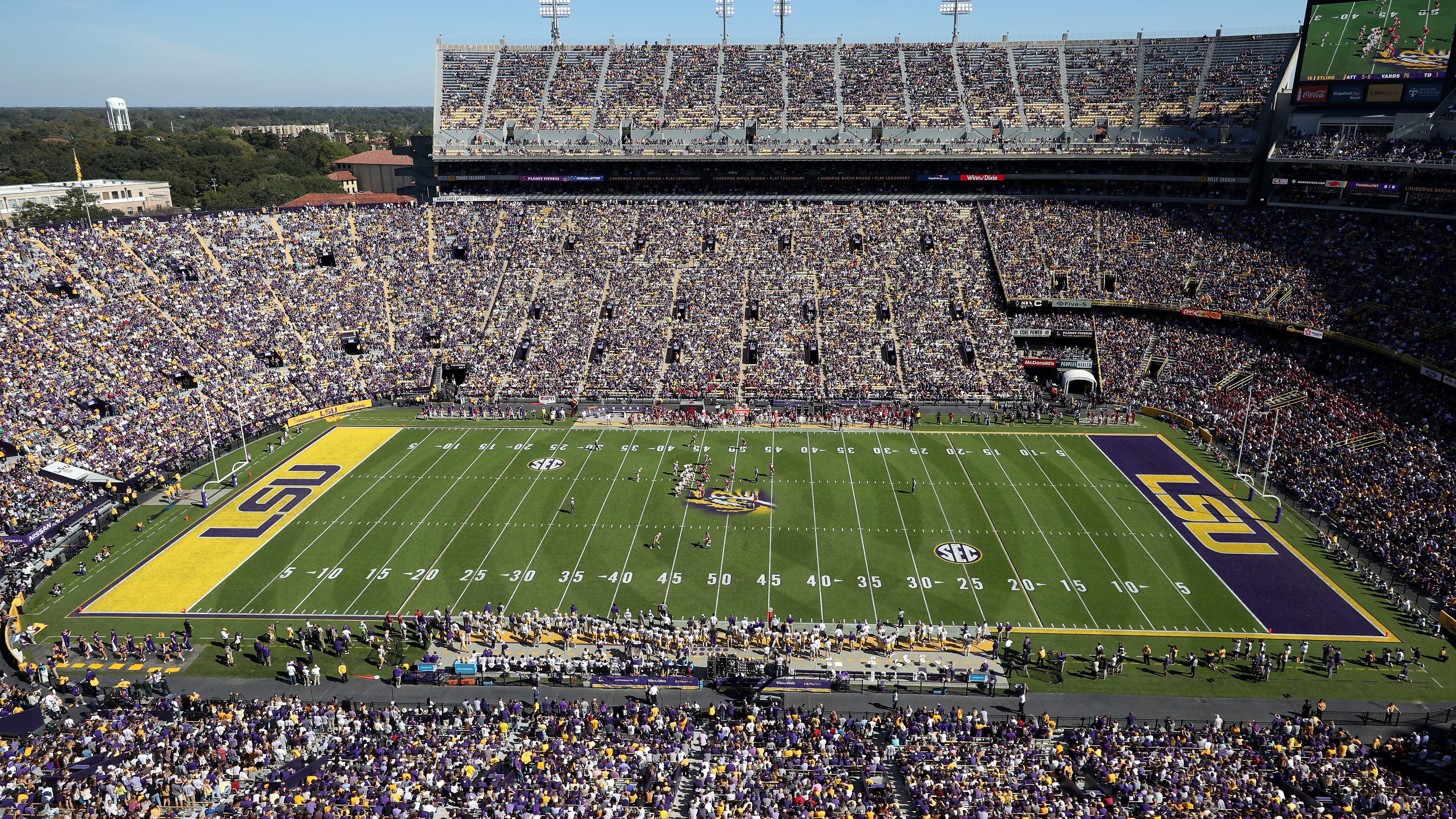 LSU unveils Tiger Stadium improvements for 100th year