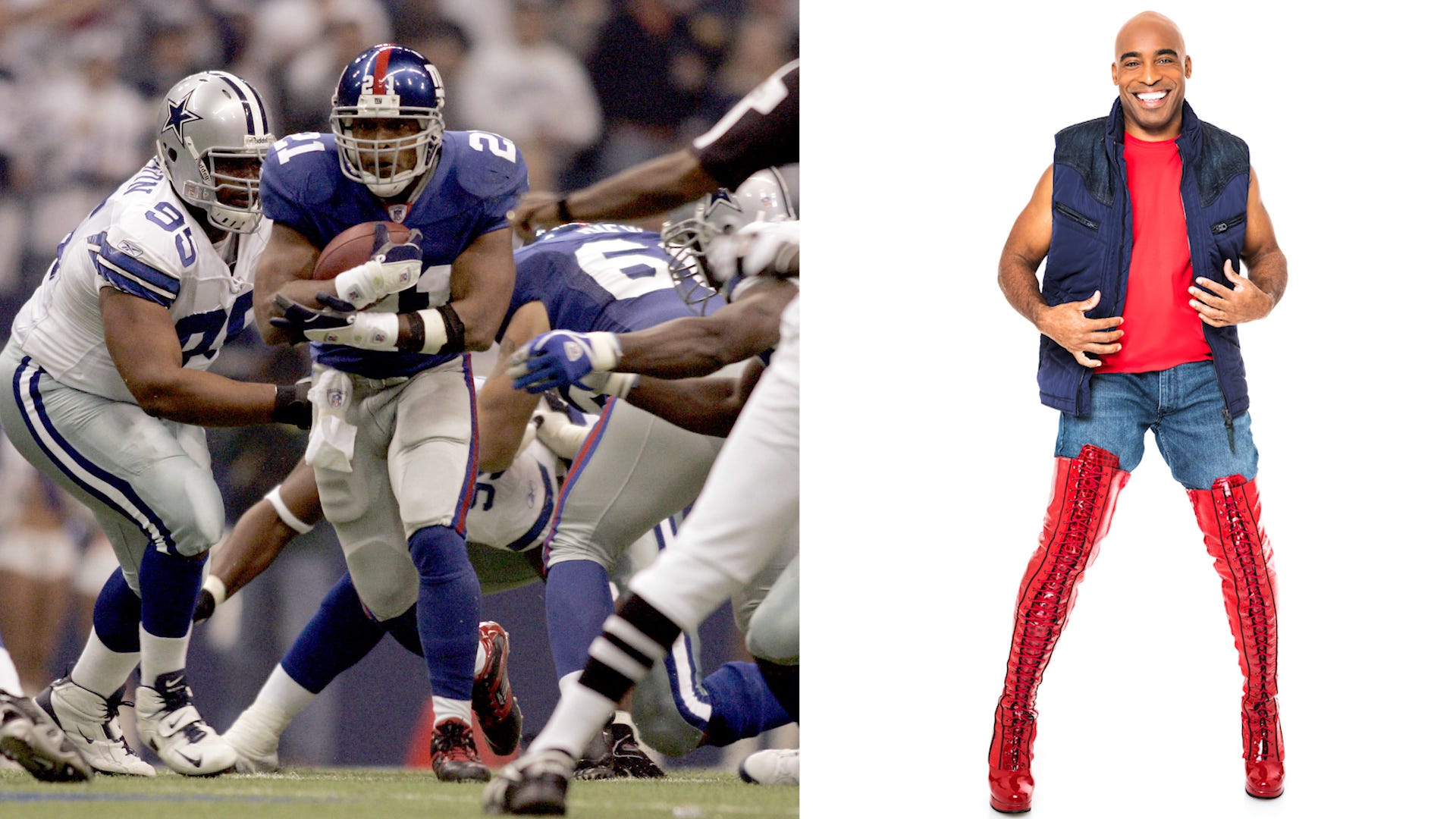 New York Giants’ Tiki Barber To Make Broadway History