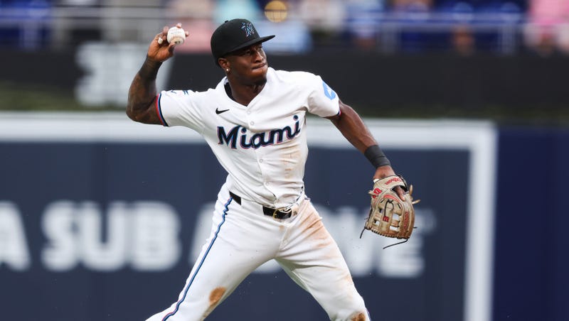 Marlins infielder Tim Anderson