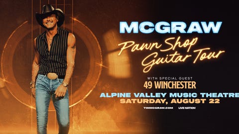 Tim McGraw: Pawn Shop Guitar Tour 2026