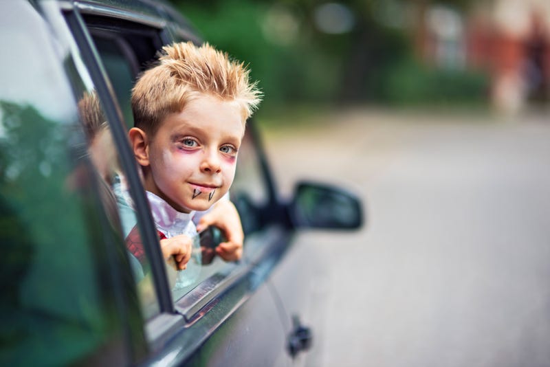 Terror in the Timbers drive through Halloween experience in Elgin