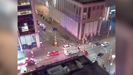 Woman, 20, dies after jump from roof of Times Square hotel, man, 24, charged