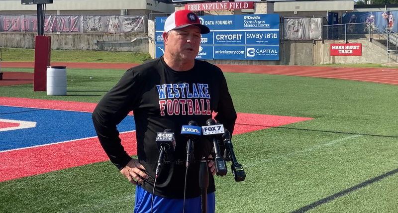 Westlake Football Coach Todd Dodge