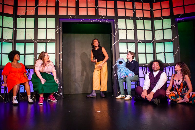 (L-R) Asia Martin, Mary Catherine Curran, Evan Mills, Adam Schreck, Jordan Savusa, Sarah Dell’Amico