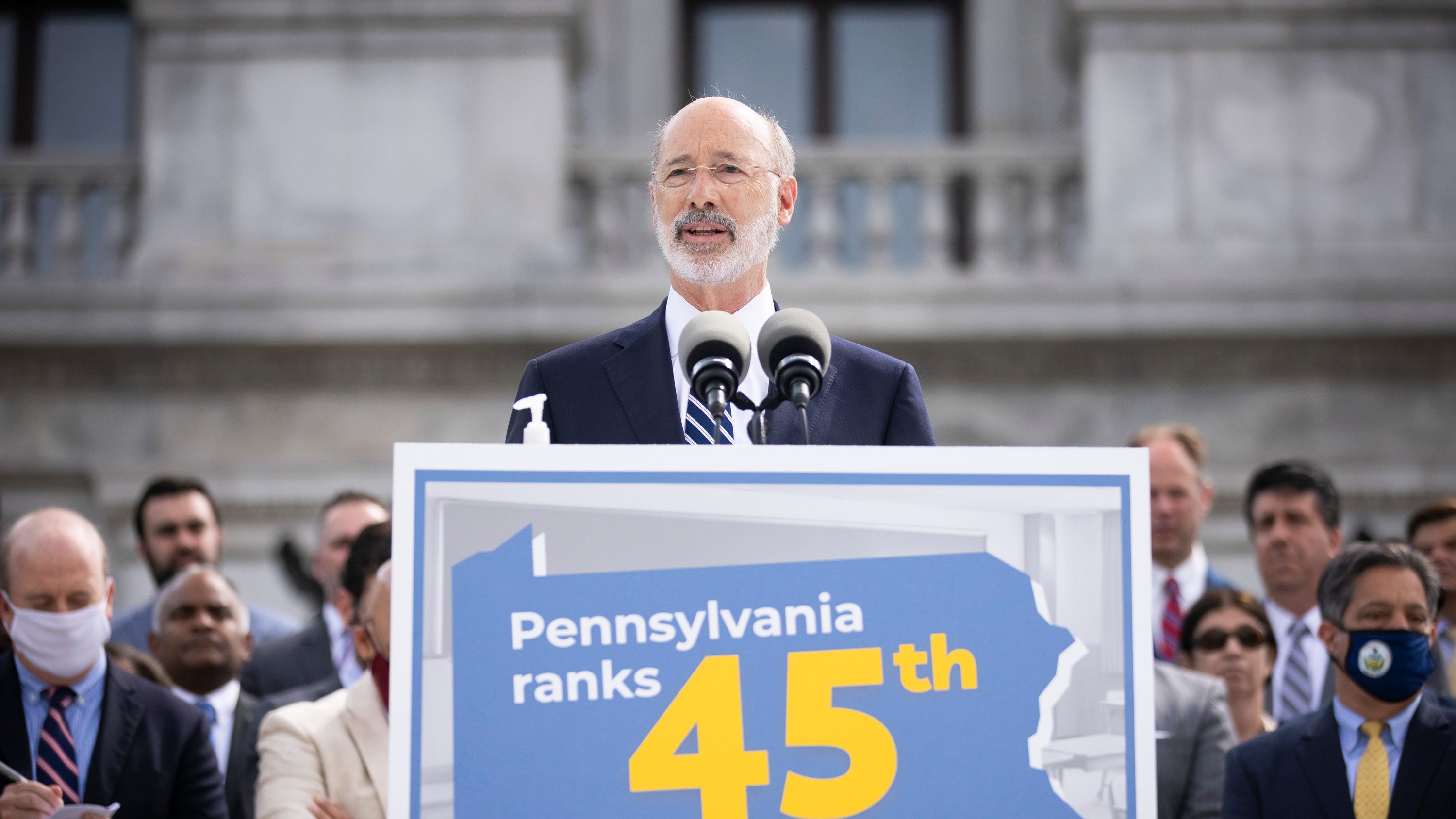 Wolf admin, state lawmakers push for use of extra tax revenue for school funding