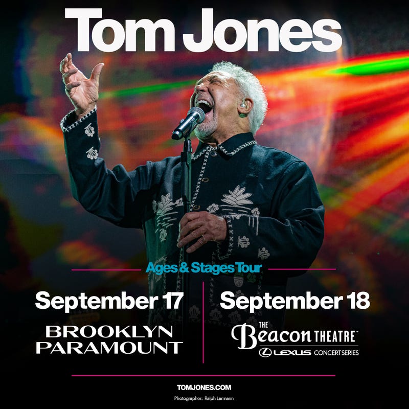 Enter for Your Chance to Win Tickets to see Tom Jones