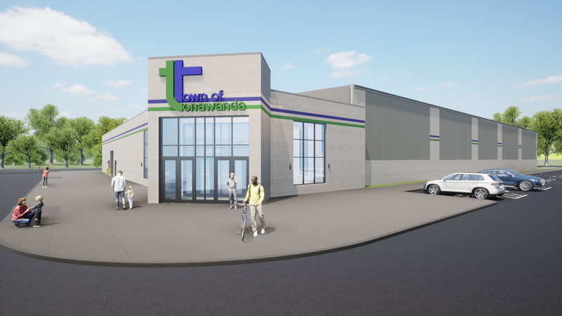 Paddock Chevrolet Ice Arena rendering