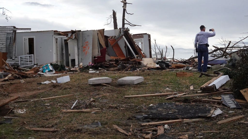 Kentucky family saved from tornadoes by storm shelter