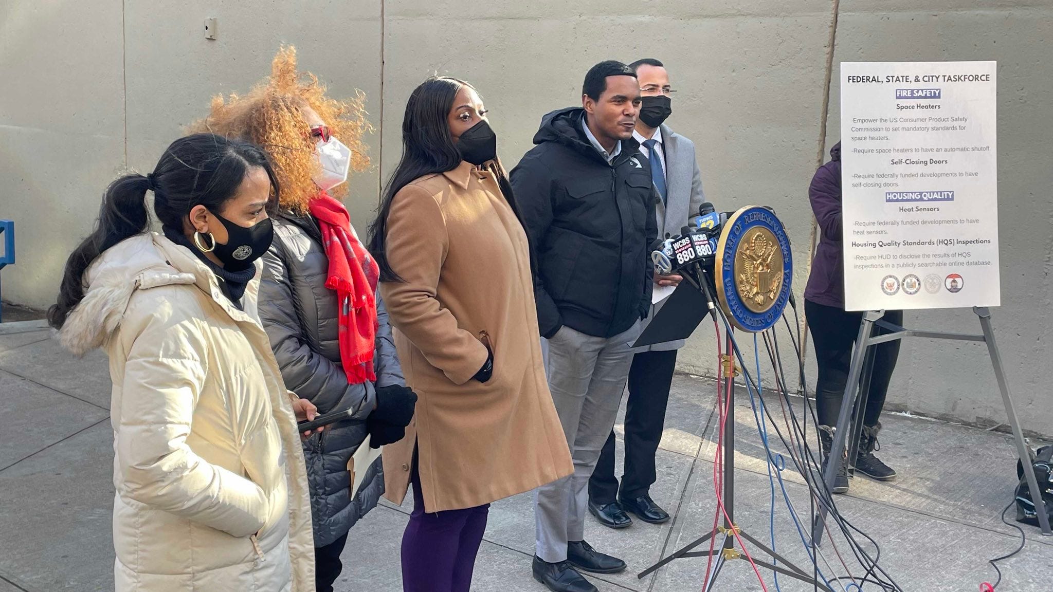 Bronx Rep. Ritchie Torres announces new task force in response to high-rise fire