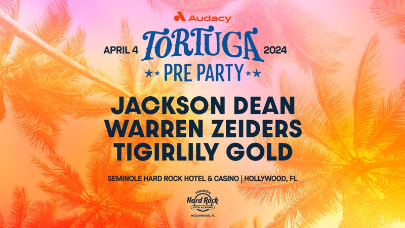 Tortuga Music Festival Pre-Party!