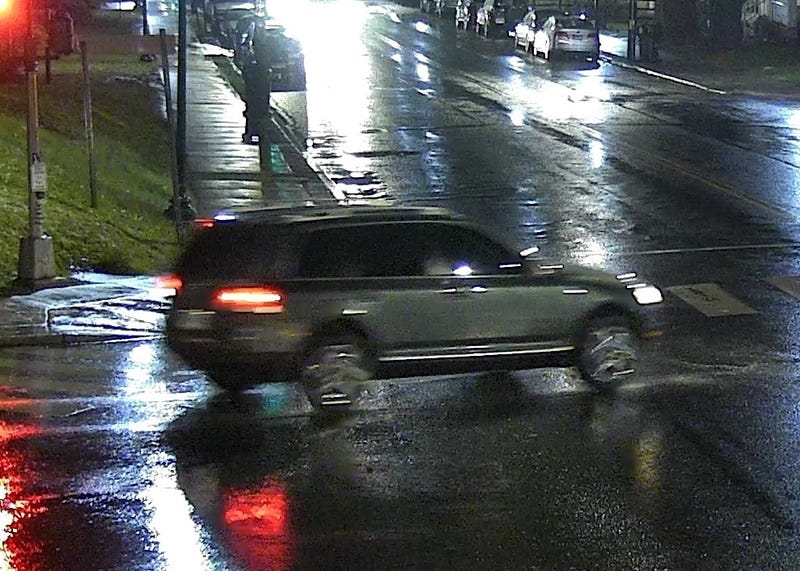 Hartford Police MVA Suspect Vehicle