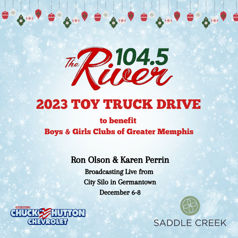 104.5 The River Toy Truck Drive at Saddle Creek in Germantown TN