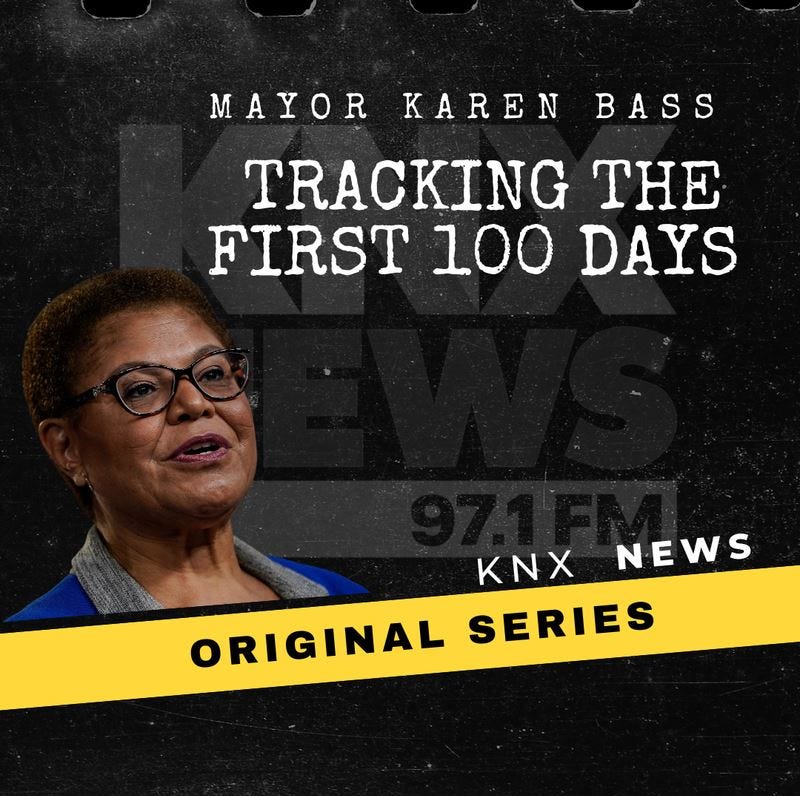KNX Original Series "Mayor Karen Bass: Tracking the First 100 days"