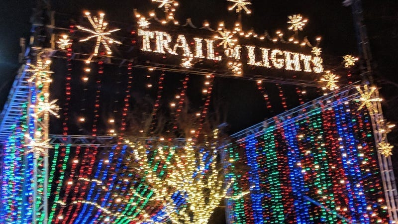 Zliker Park TRail of LIghts HR