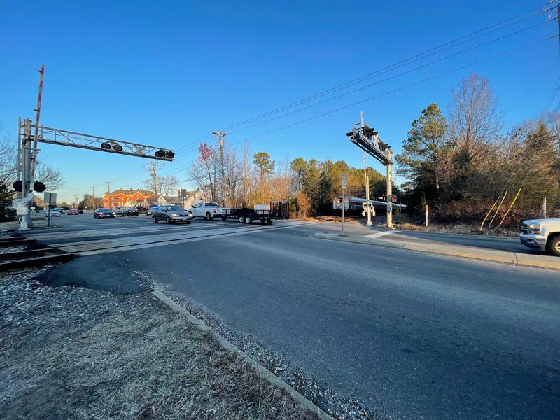 The collision occurred near an intersection, but traffic was not effected