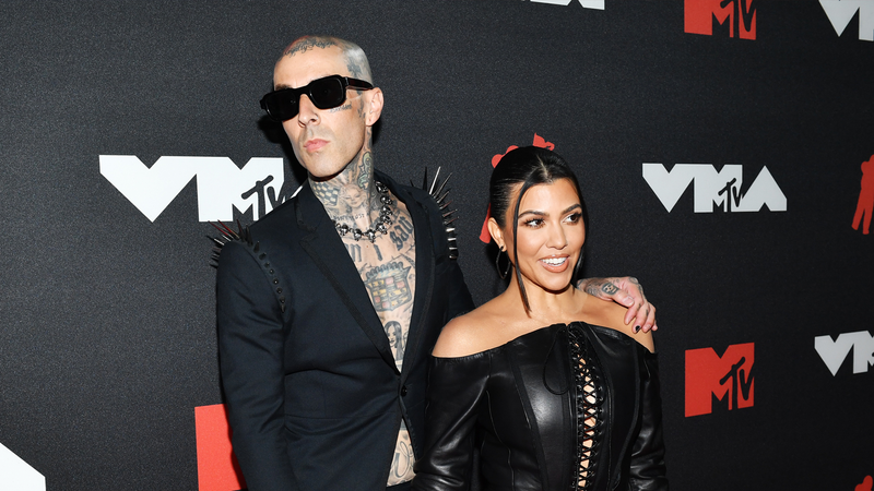 Travis Barker and Kourtney Kardashian continue their PDA fest at Disneyland