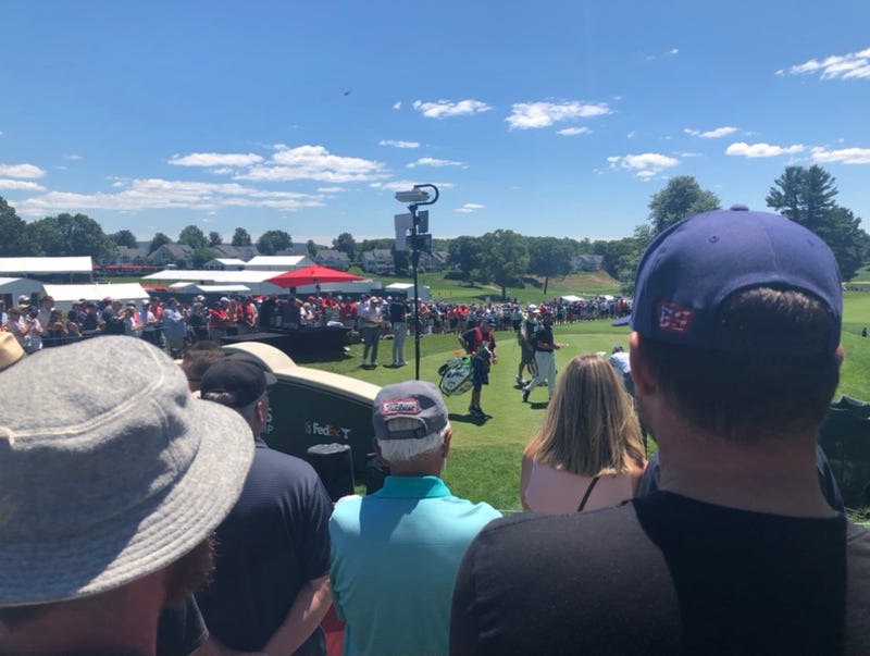 Golfers at Travelers Championship