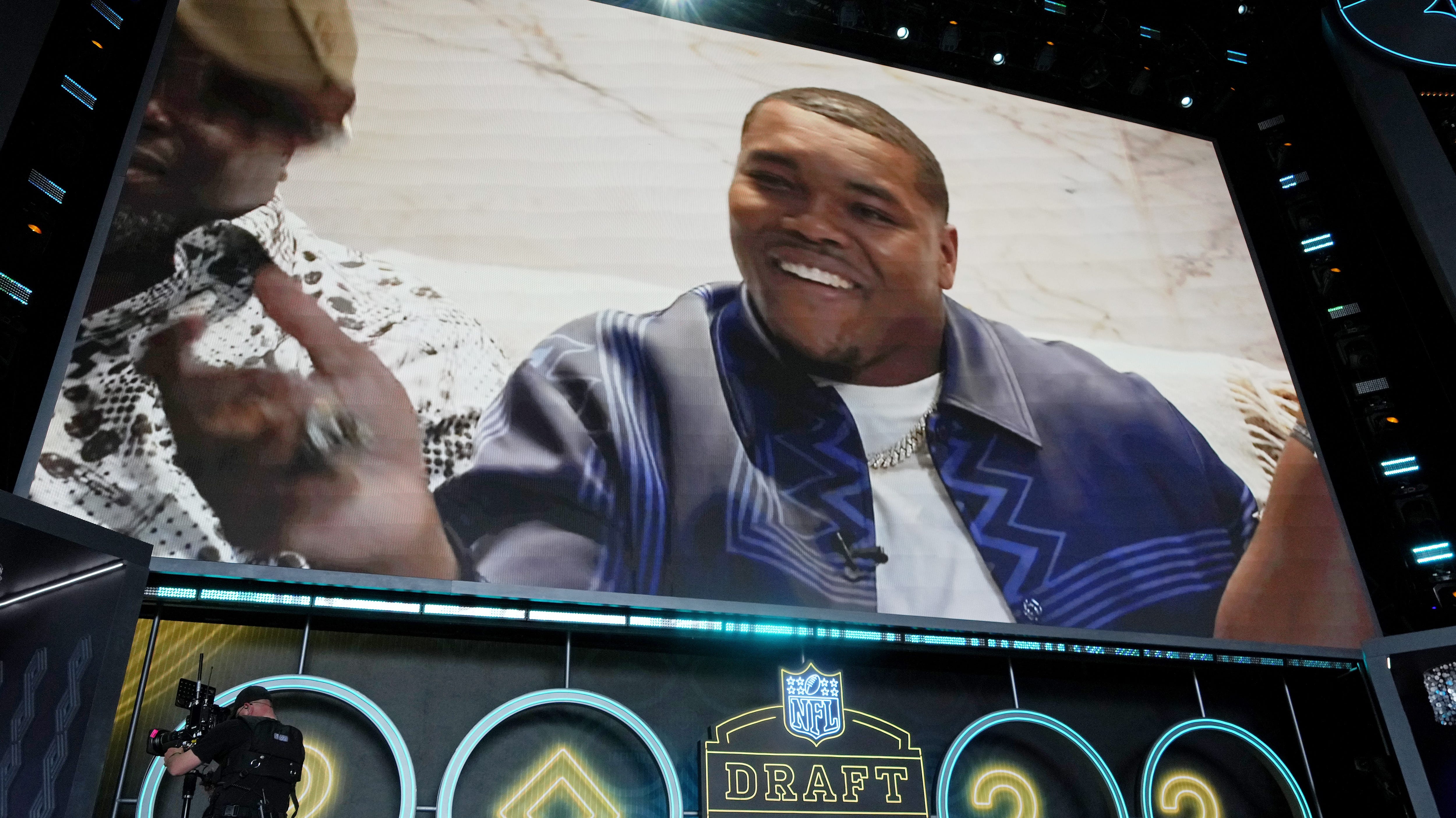 NBA Insider Shams Charania scooped everyone on the 1st pick of the NFL Draft
