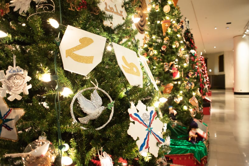 Decorated by local volunteers representing Chicago's diverse communities, the trees feature hand-selected and hand-crafted decorations and ornaments that honor holidays and cultures from around the world.