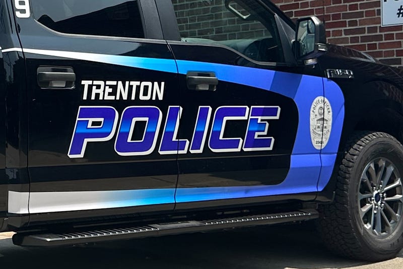 Trenton police truck