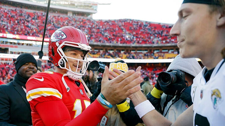 Patrick Mahomes praises Trevor Lawrence's trip to Waffle House: 'That place always hits'