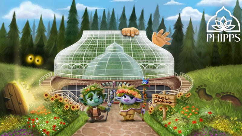 Summer Flower Show: The Hidden Life of Trolls