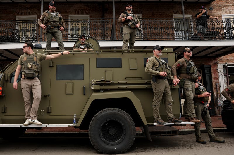 Troops in NOLA