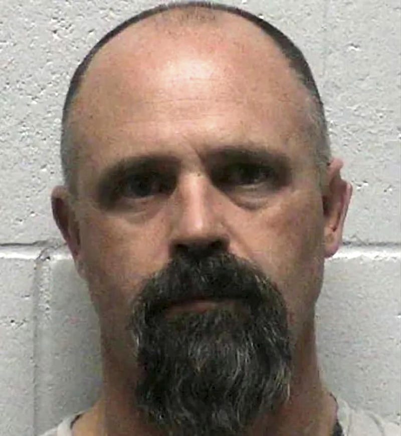 Booking photo of murder suspect Troy Driver