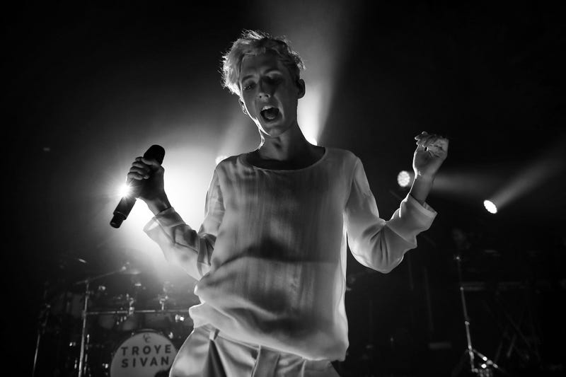 Troye Sivan performs during the NGV Gala 2018 at National Gallery of Victoria on December 1, 2018 in Melbourne, Australia.
