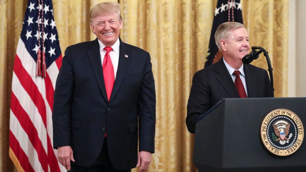 Lindsey Graham says the 2024 Republican nomination is Trump's 'if he wants it'