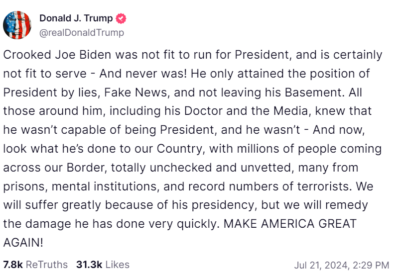 statement