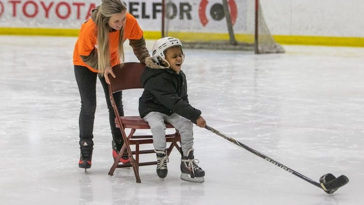 Philadelphia Blind Hockey makes space for visually impaired athletes