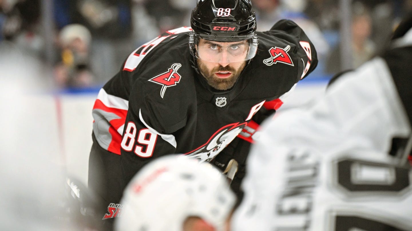 Alex Tuch ready for season's final push to playoffs