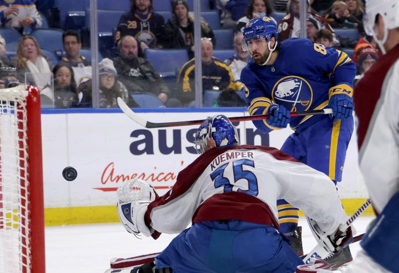 Alex Tuch and Darcy Kuemper