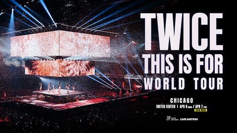 TWICE [THIS IS FOR] WORLD TOUR IN CHICAGO