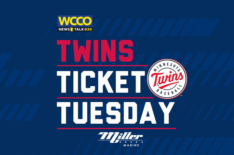 830 WCCO Twins Ticket Tuesday
