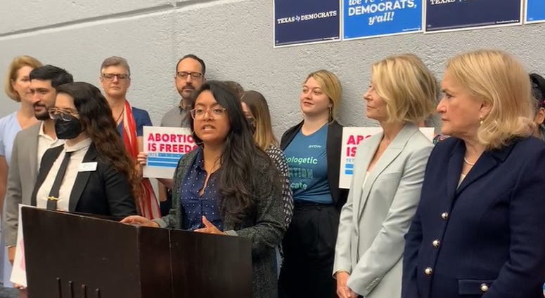 Texas Democrats ask president for public health emergency on abortion access