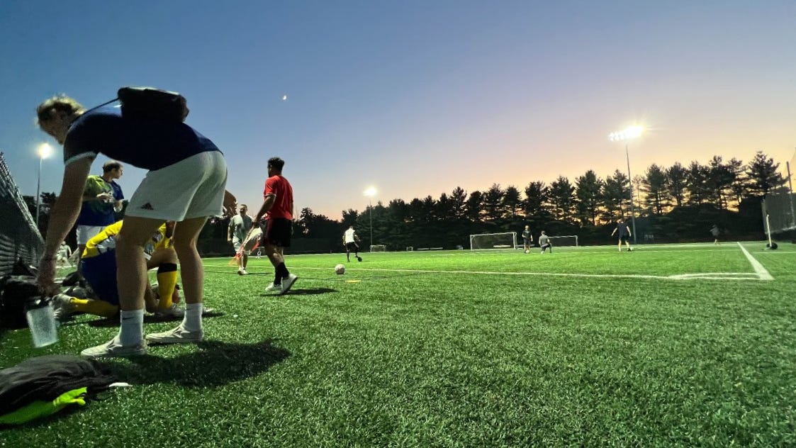 Ukrainian and Russian Americans bond on the soccer field, despite the conflict back home