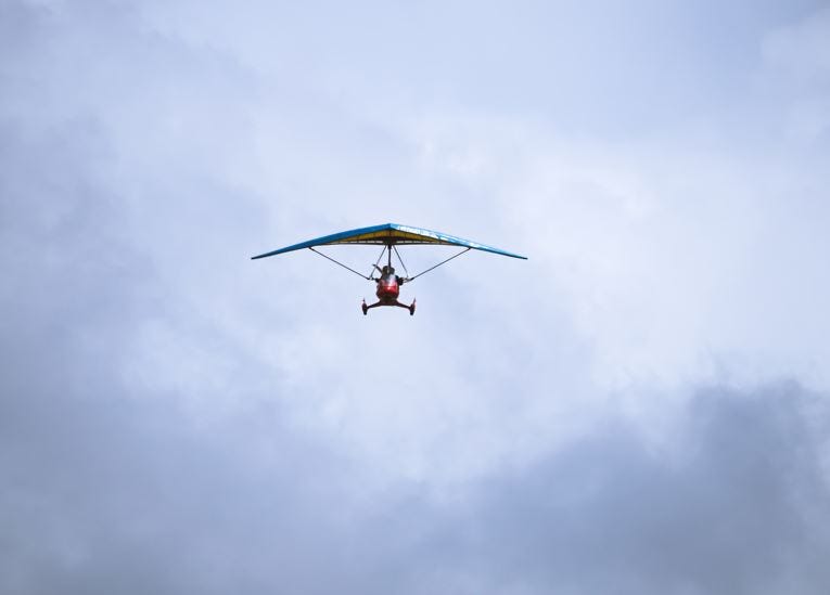 glider crash