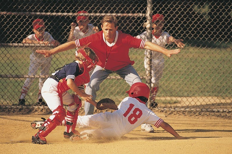 Little League umpire