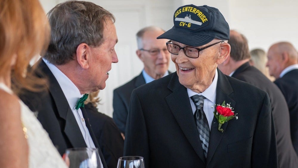 World War II veteran presented with Presidential Unit Citation