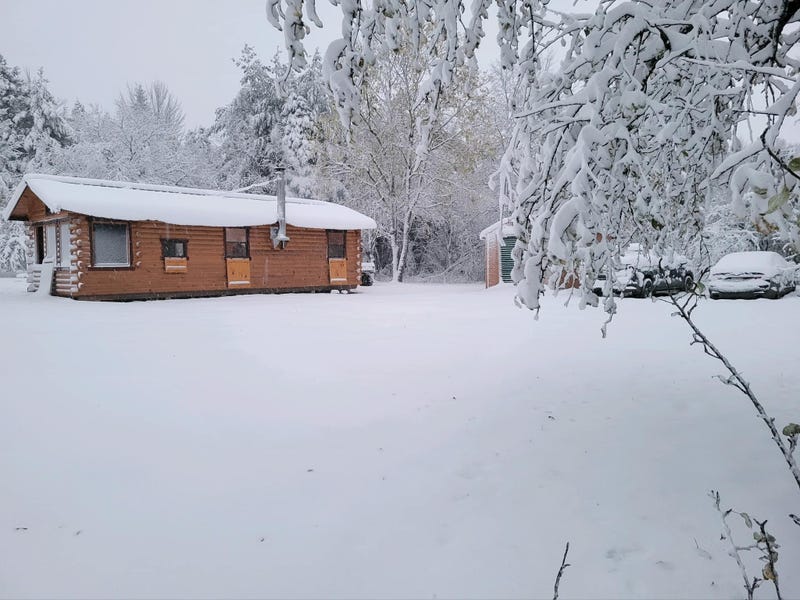 Snow in Herman, Michigan