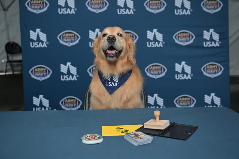 RG3 at USAA's Heroes Huddle at the Army-Navy Game