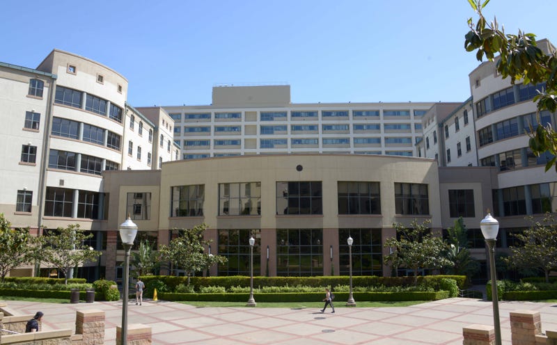 FILE - Residential halls on the UCLA campus.
