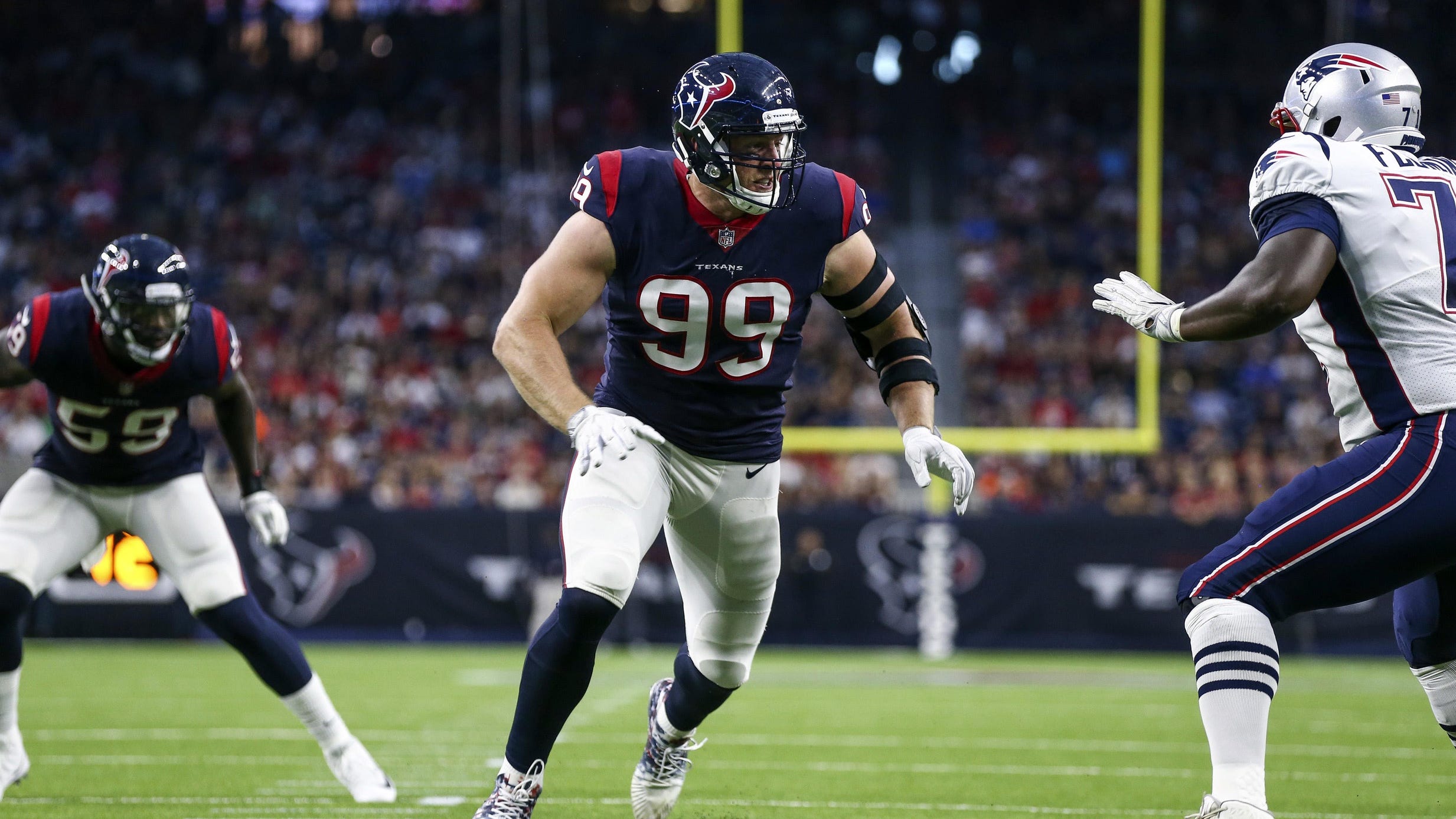 Texans GM Nick Caserio on game-planning against J.J. Watt: 'He was a massive pain in the ass'